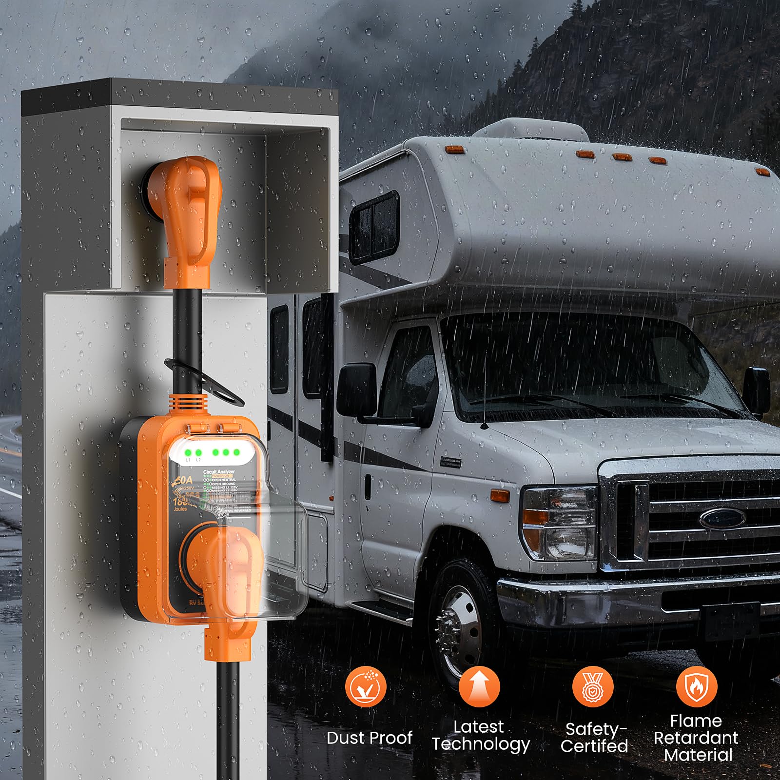 WLLNEE FCC RoHS certified safety ensures reliable electrical protection