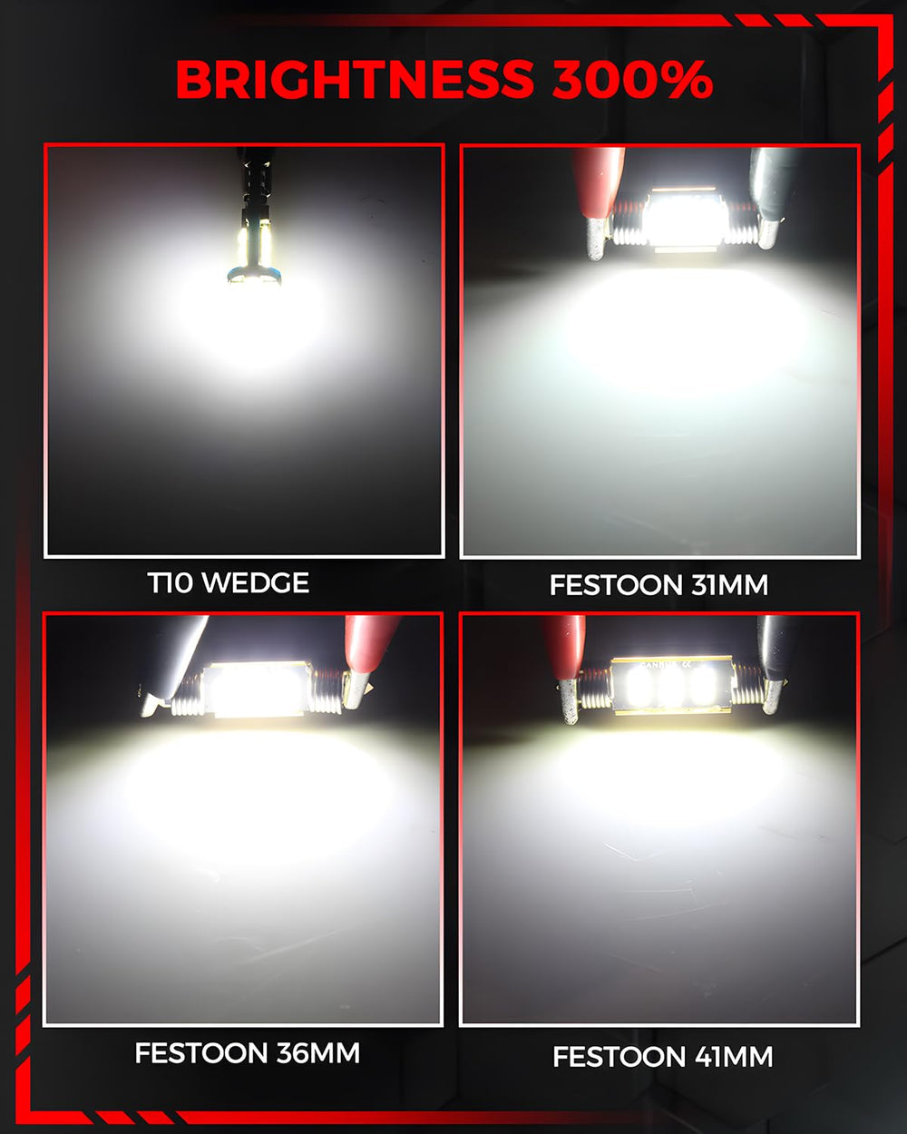 WLTATBUA spare light kit ensures full interior lighting coverage