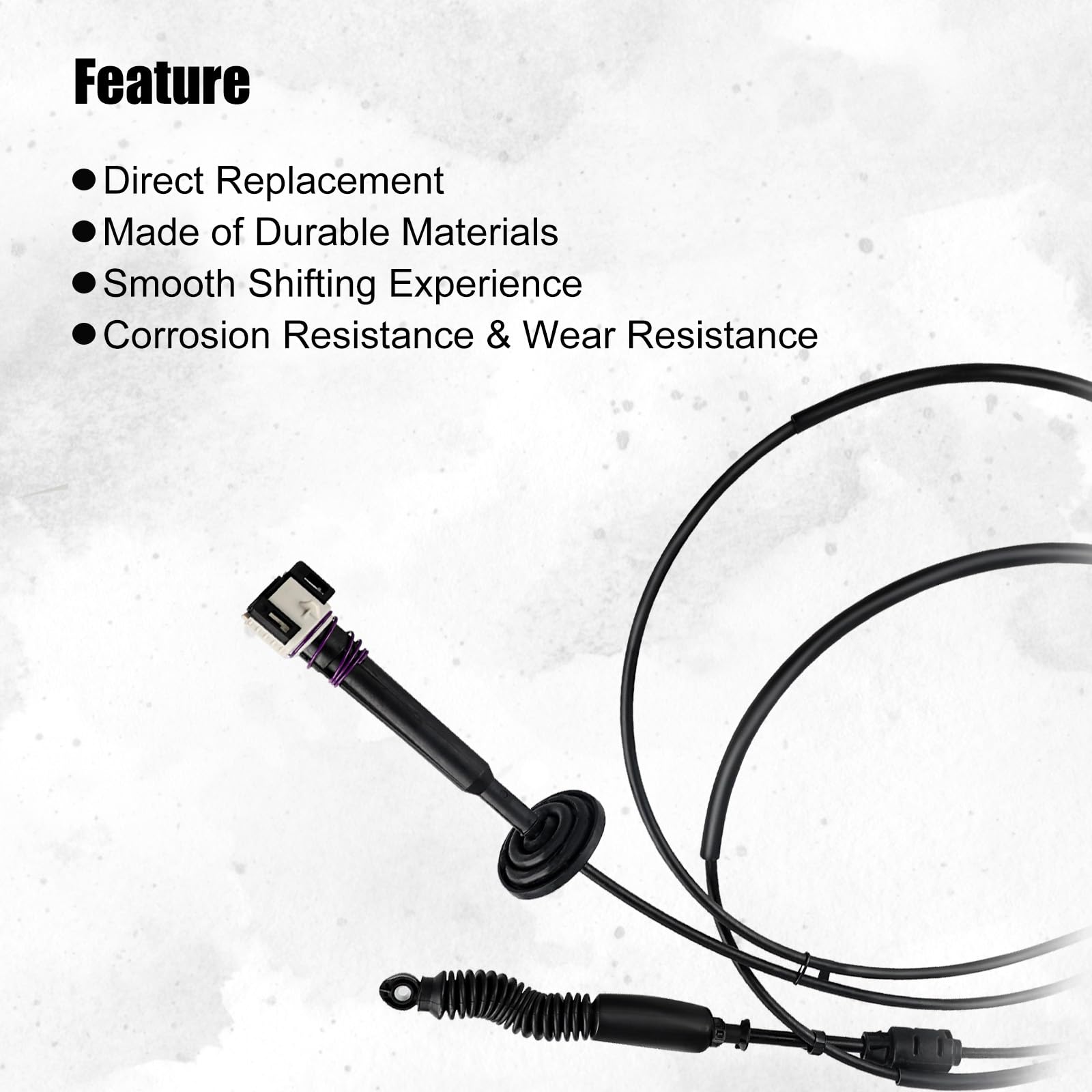 WMPHE shifter cable provides a smooth shift experience in daily driving