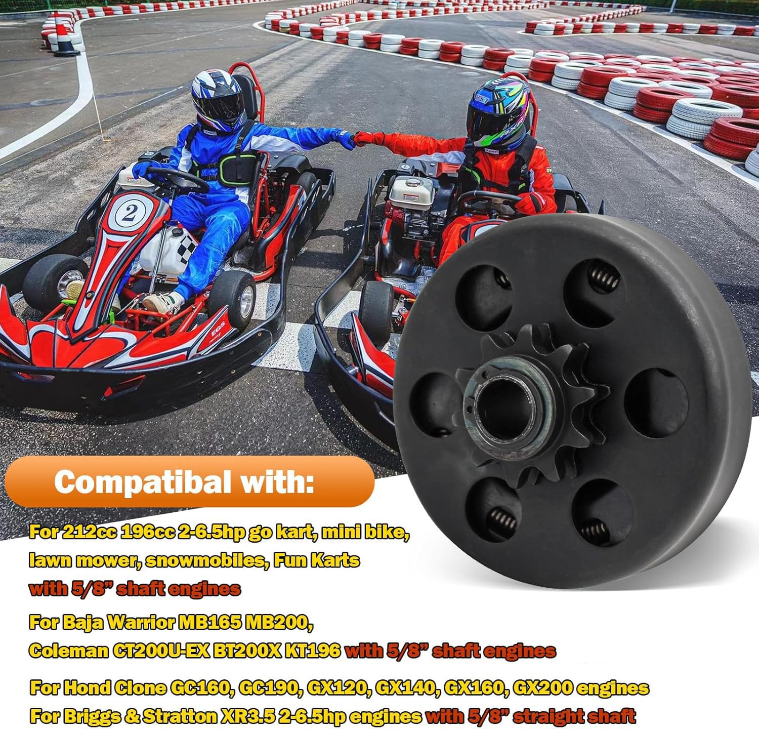 WNOOENG CT200U compatibility note helps select the correct shaft size