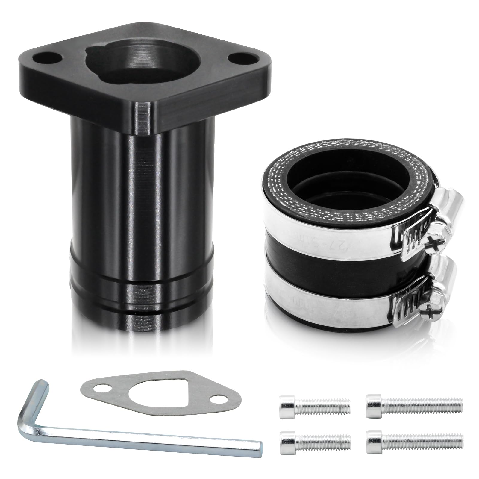 WNOOENG upgraded intake pipe manifold for Predator 212 with precise fit and seal.