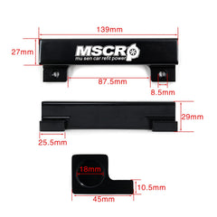 WnSEu billet-aluminum vacuum block for durable, race-ready performance.