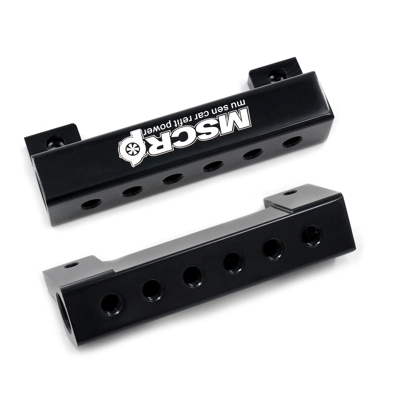 WnSEu vacuum block with plugs included to seal unused ports.