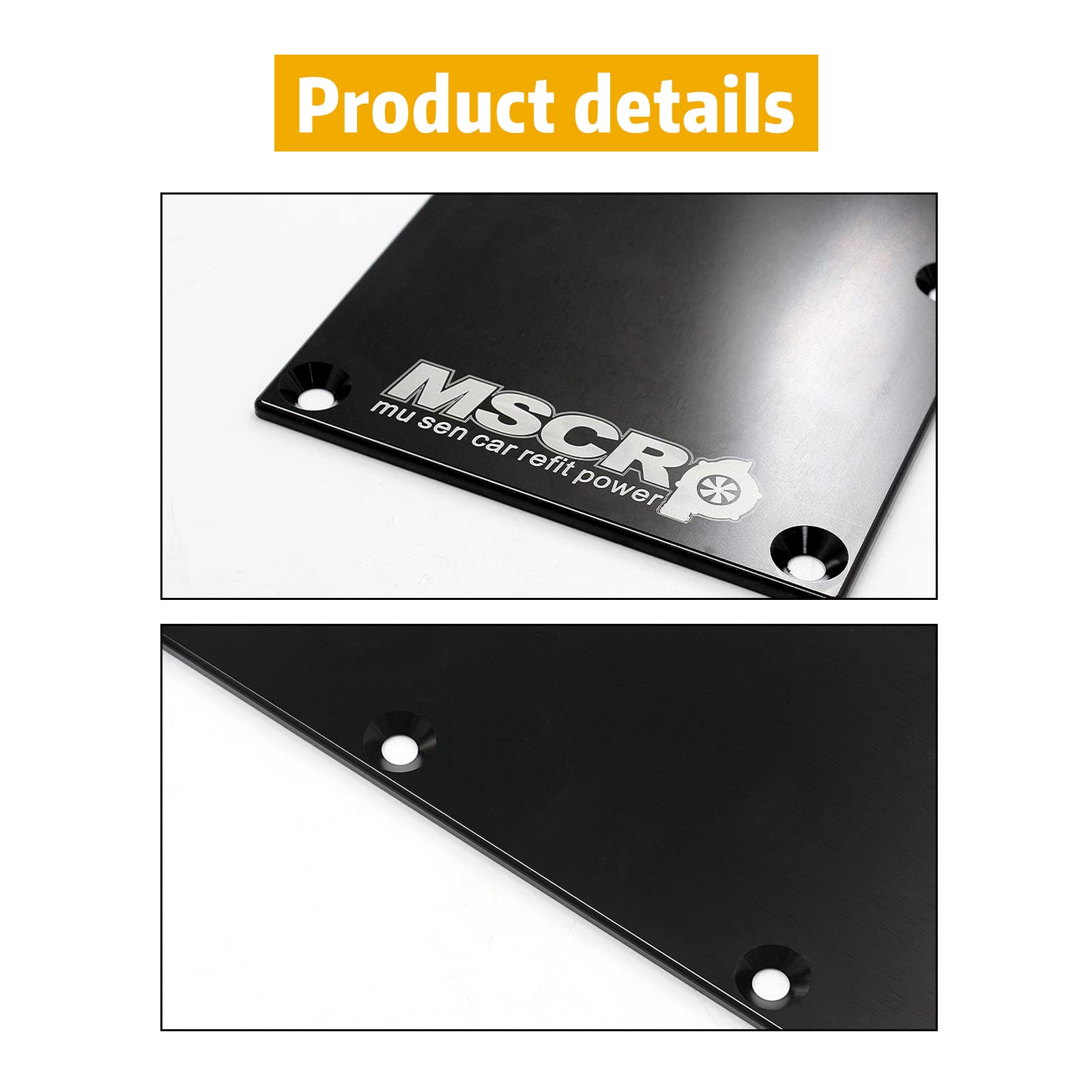 WnSEu anodized black finish protects against wear in workshop environments.
