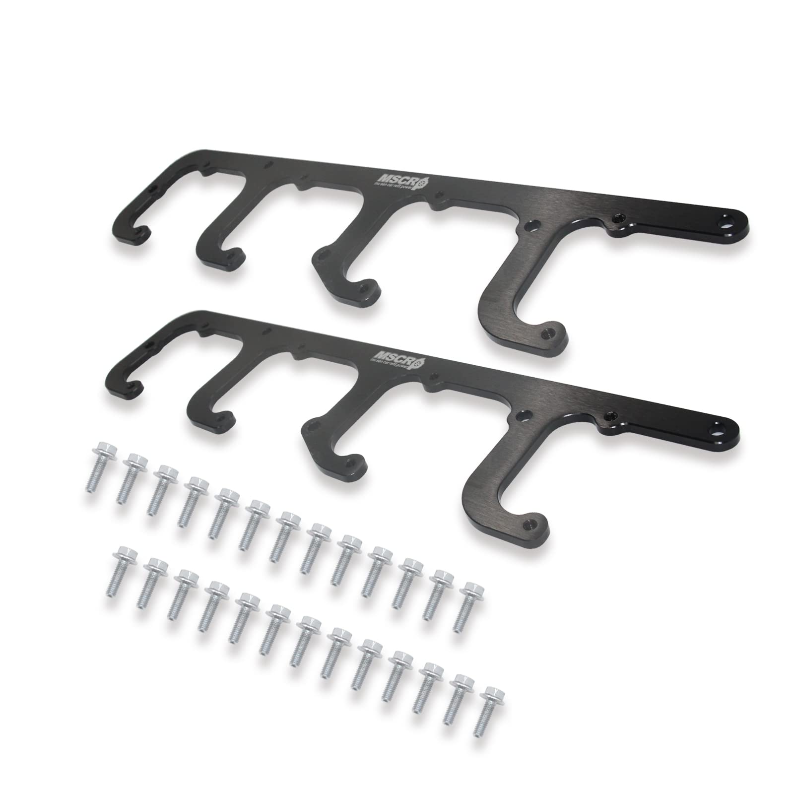 WnSEu coil brackets close-up highlights durable aluminum alloy construction.