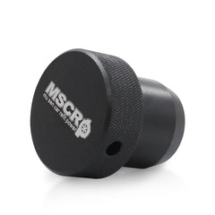 WnSEu Fuel Pump Alignment Gauge body shows precise bore guidance for GM engines.