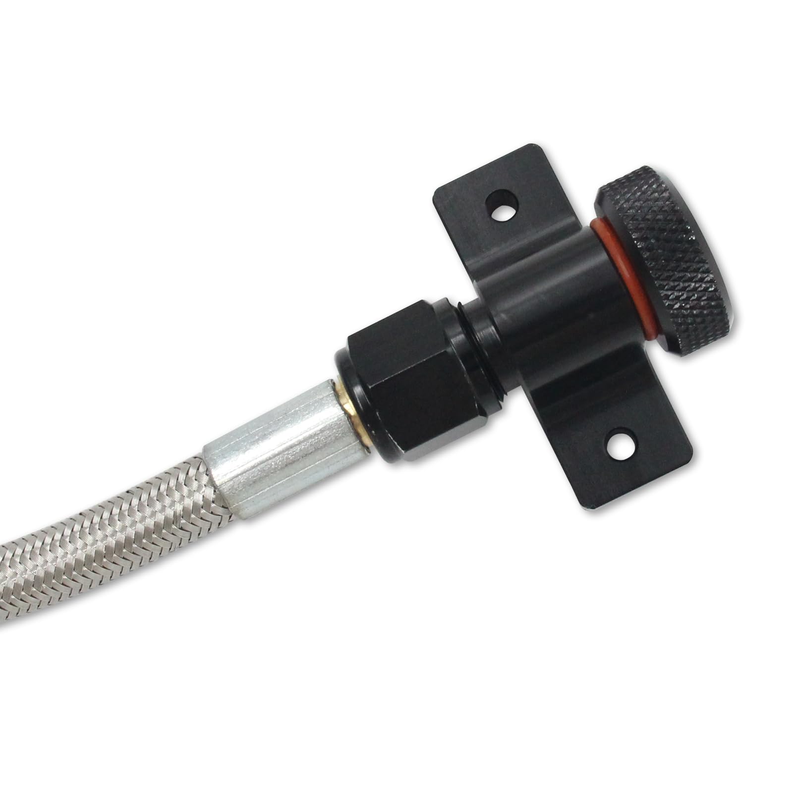 WnSEu locking braided dipstick for F-150 4R75E supports secure installation
