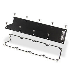 WnSEu MSCRP LS Gen 3 valley pan cover plate with low-profile design for tighter engine bays.