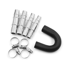 WnSEu Aluminum fittings replace plastic for longer-lasting performance.