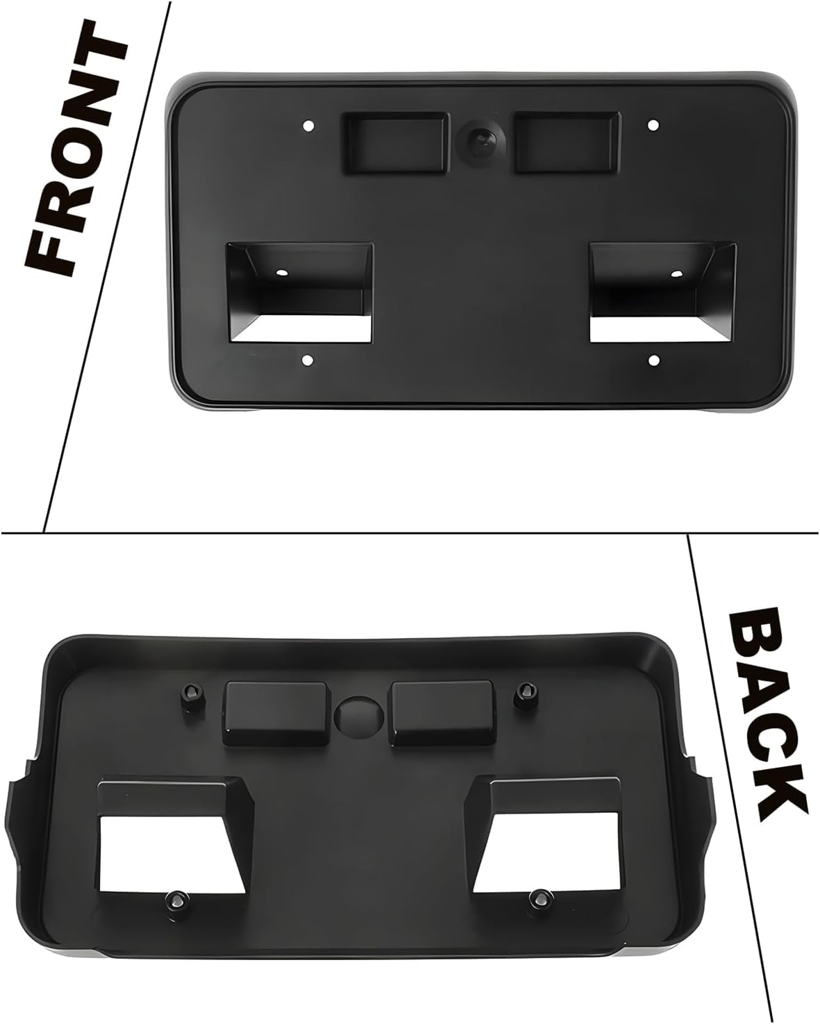 Wocch easy-install front license plate bracket streamlines setup for Silverado 2024–2026