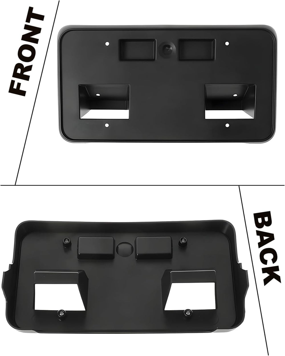 Wocch easy-install front license plate bracket streamlines setup for Silverado 2024–2026