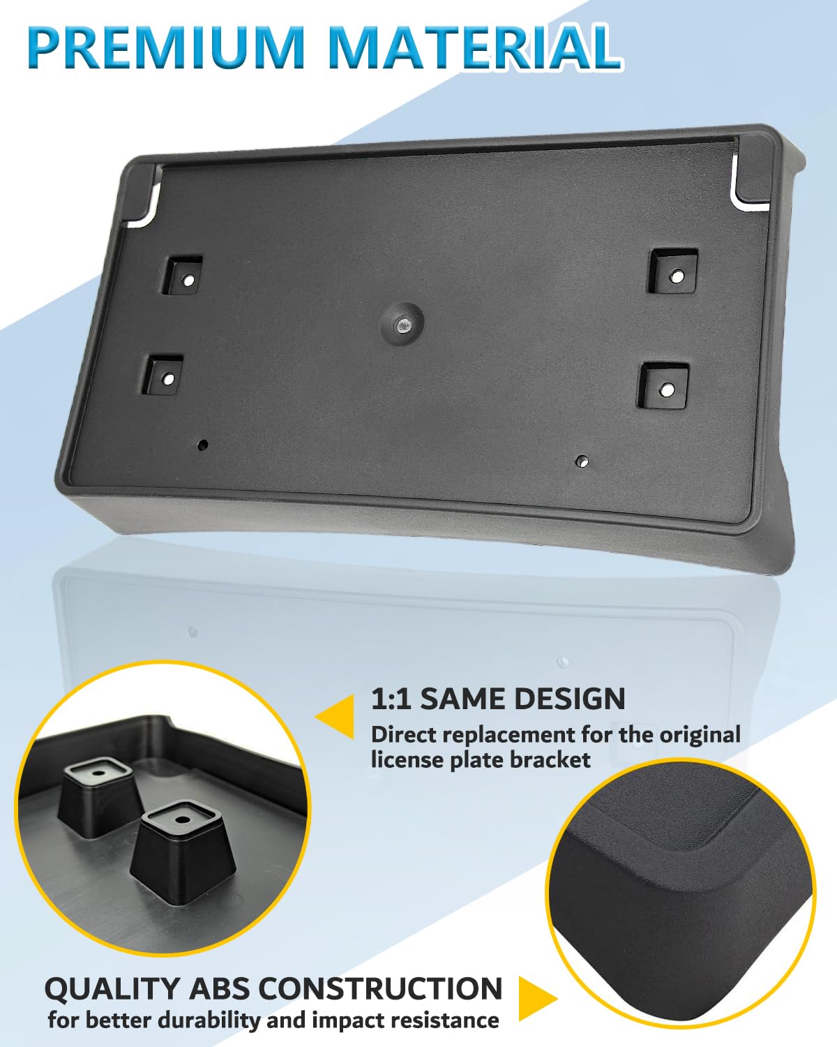 Wocch ABS material close-up highlights durability and high-temperature resistance.