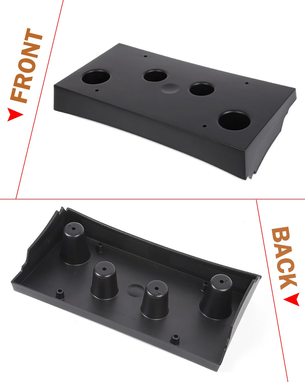 Wocch front bracket enables easy installation on GMC Yukon 2015-2020.