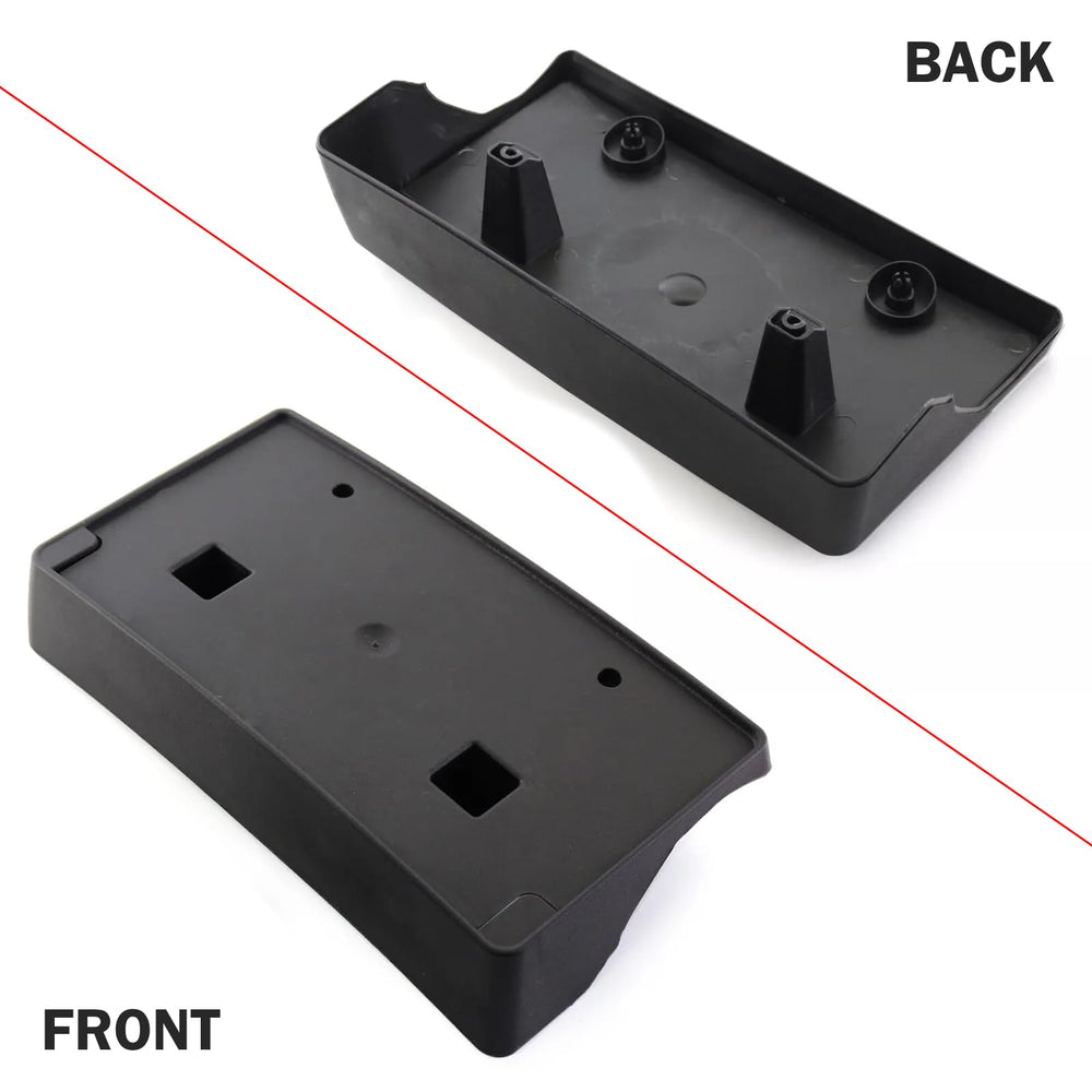 Includes mounting screws for fast tool free setup