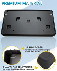 Wocch replacement 68277137AA front plate bracket for reliable mounting.