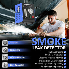 Wodli Smoke Machine delivers 19 psi air pressure for testing