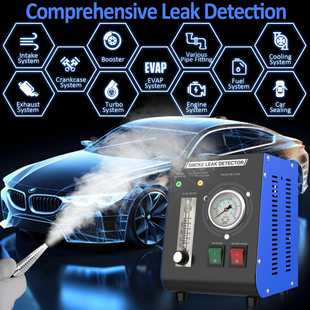 Wodli Smoke Machine dual-mode operation for smoke and air testing