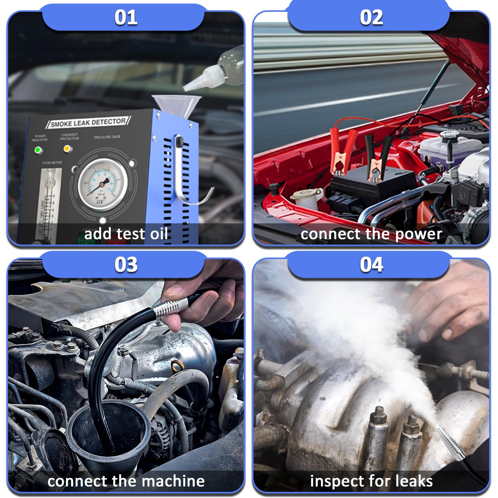 Wodli Smoke Machine flow meter shows adjustable smoke output
