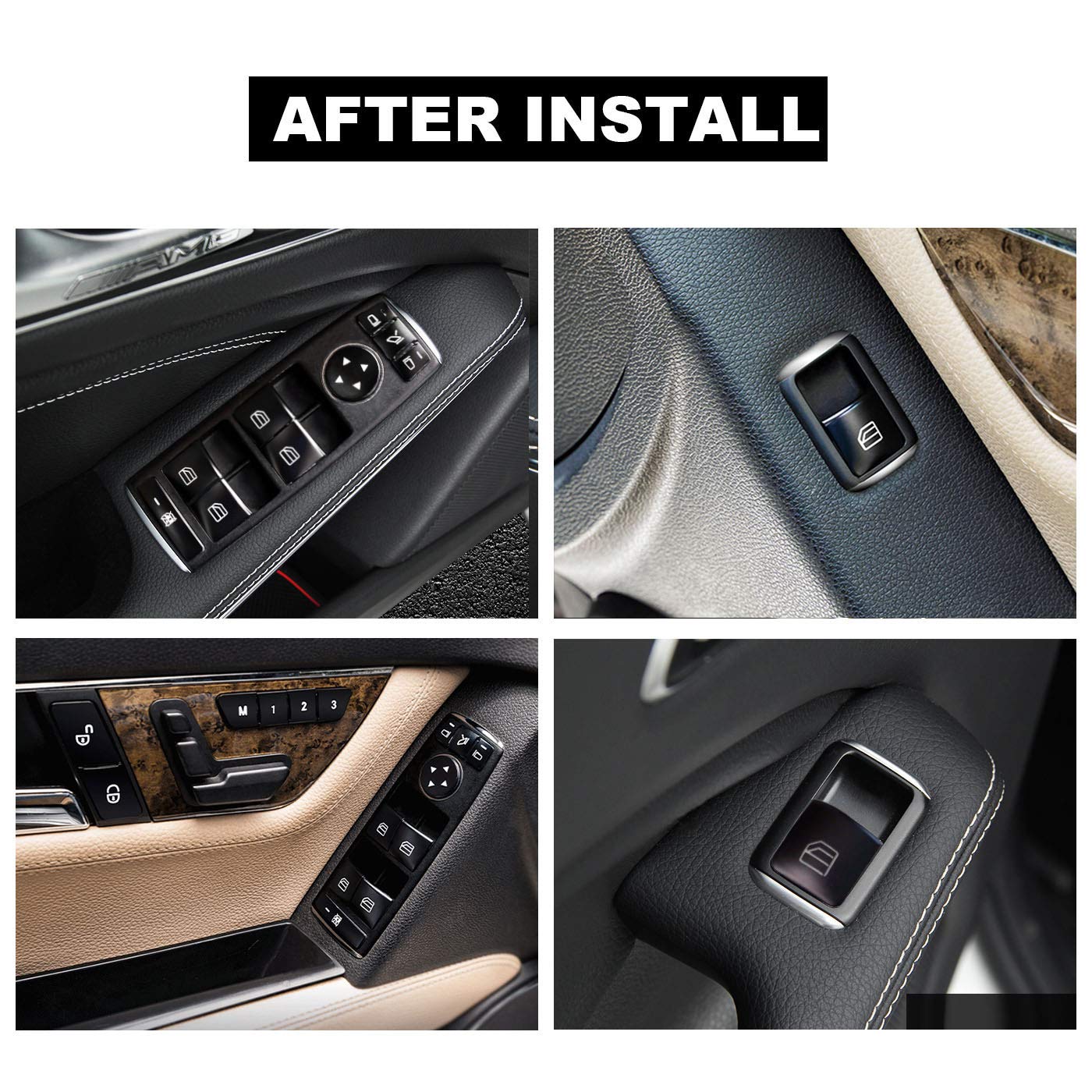 WODOFO GDR interior trim cover with adhesive tape — easy installation.