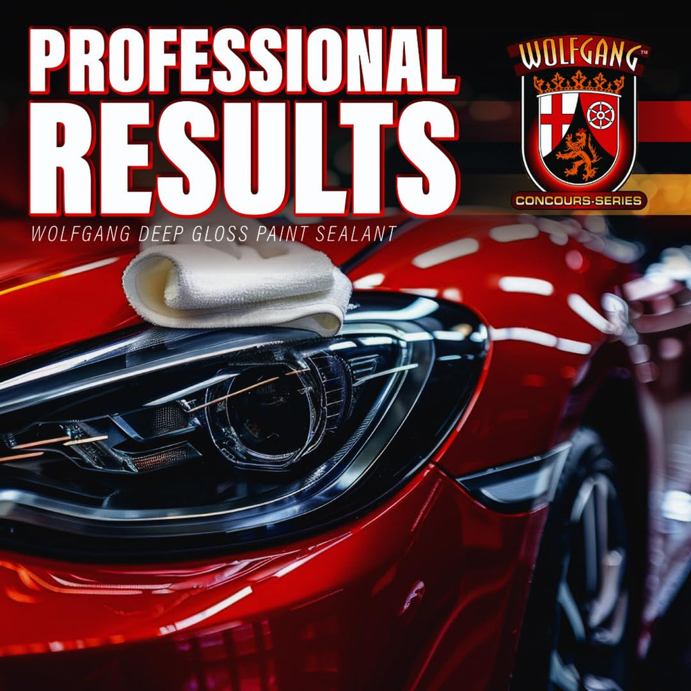 Wolfgang Concours Series Deep Gloss protection guards paint against UV and weather.