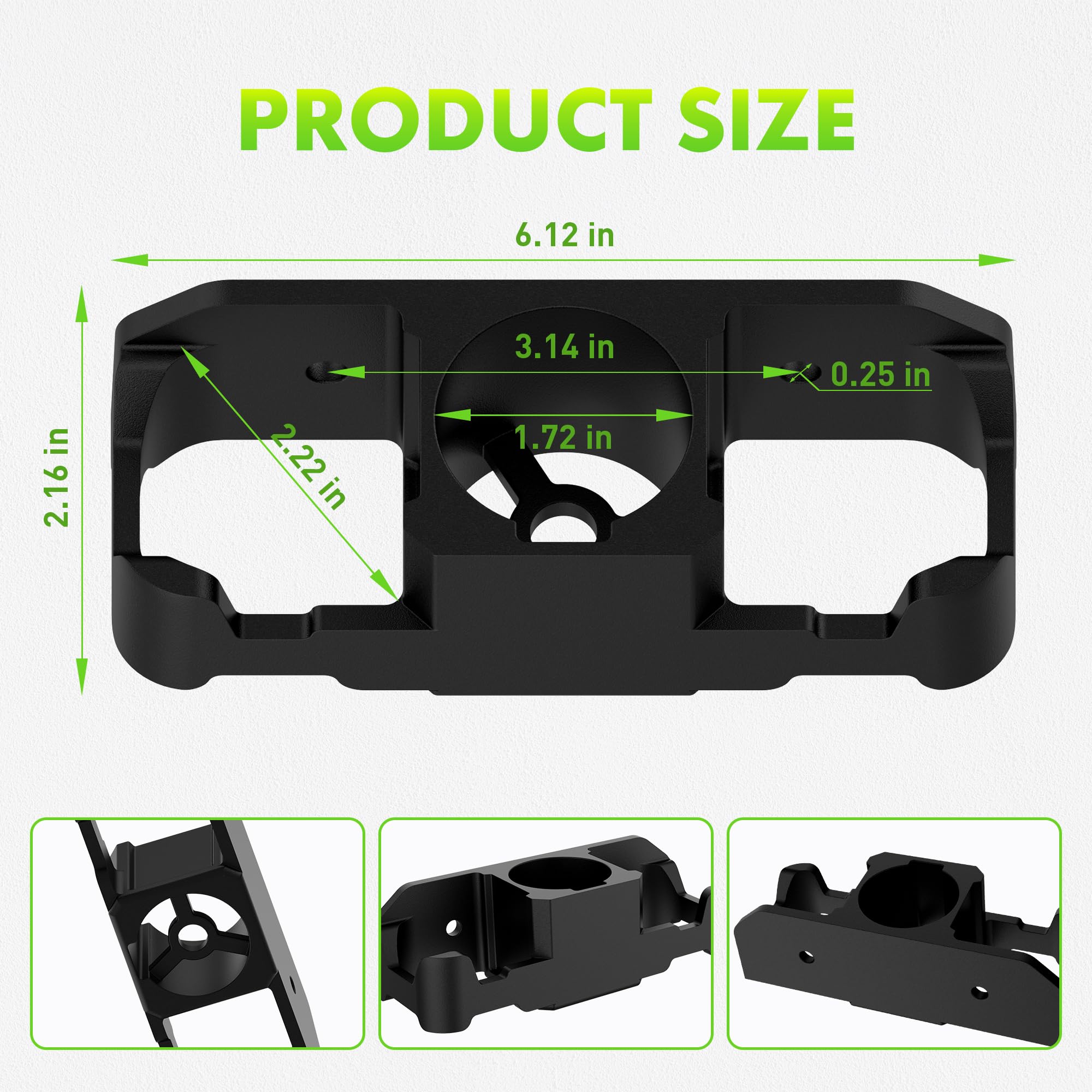 WOLFWILL keeps harness and chain off the ground, reducing tripping hazards
