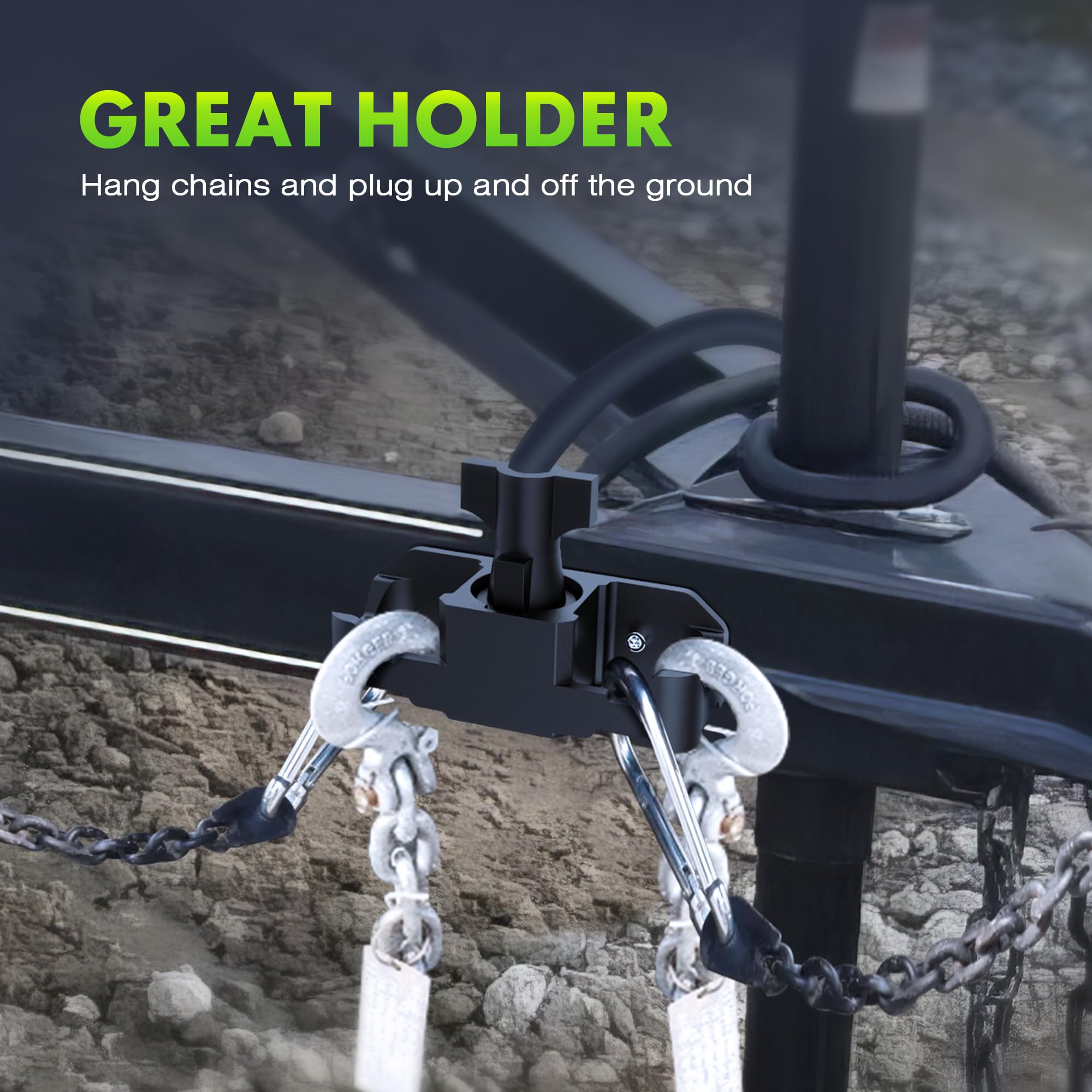 WOLFWILL protective design shields the plug from mud, water and dirt