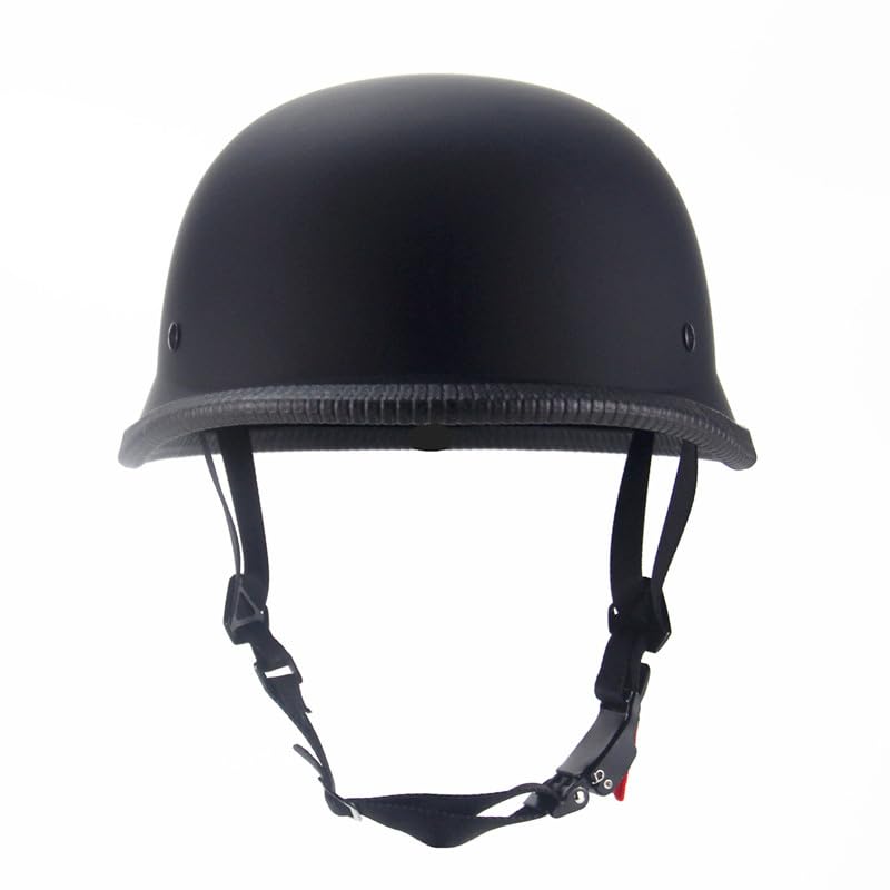 Woljay vintage half helmet rear view highlighting ventilation and comfort
