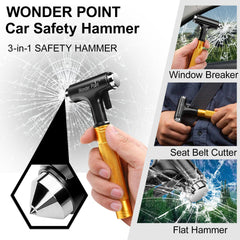 Wonder Point angled-blade snap: fast belt and glass alignment.