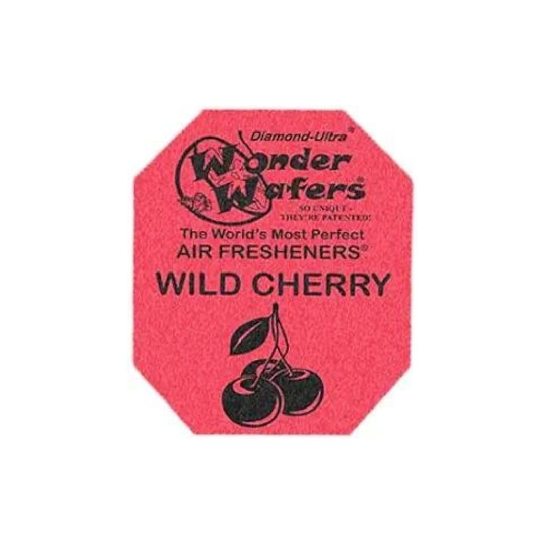 Wonder Wafers car interior scent diffusion demonstrates a pleasant cherry aroma