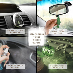 Wonder Wafers fragrance release lasts 3-4 days per use.