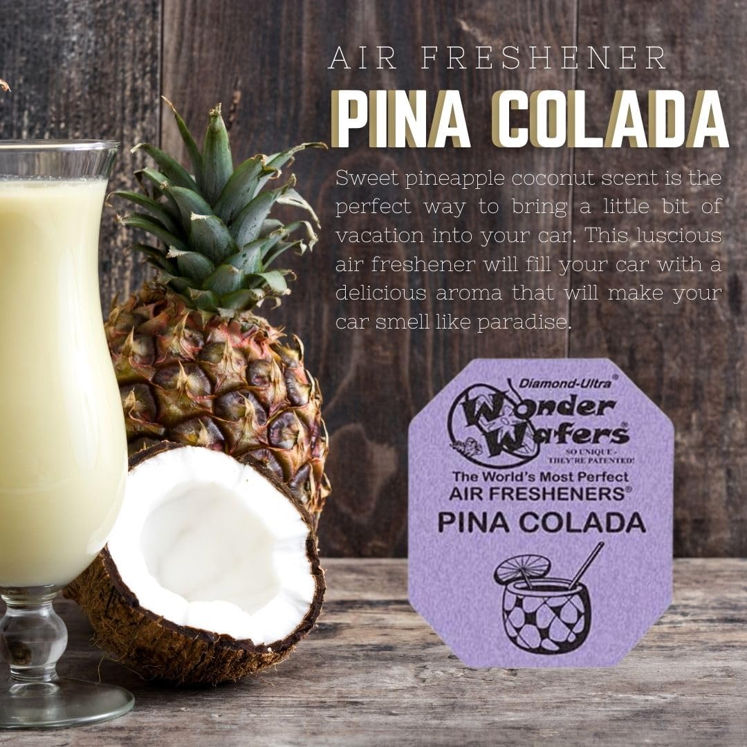 Wonder Wafers Pina Colada vent placement for even distribution