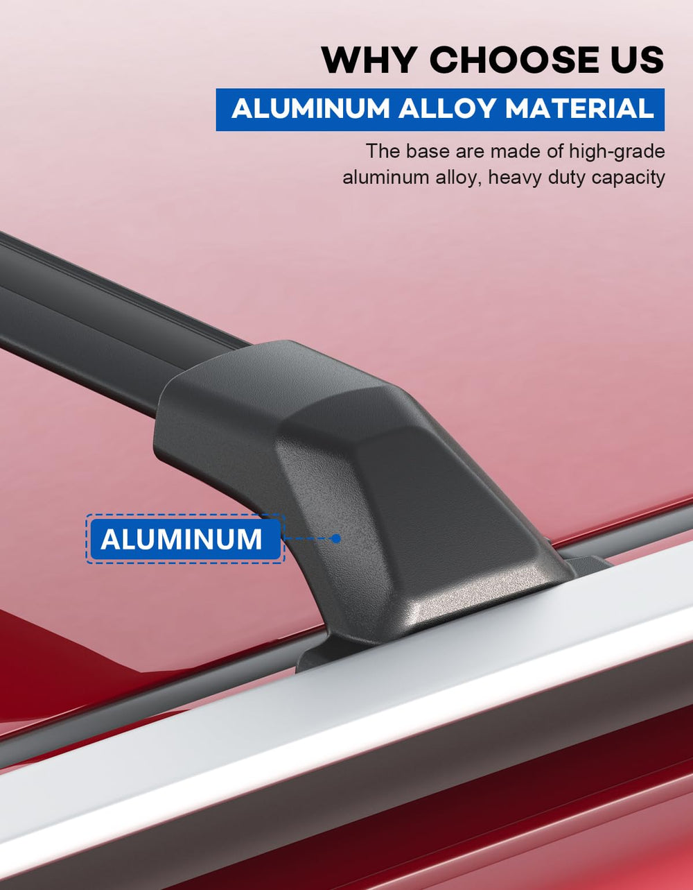 Wonderdriver low-profile design reduces wind noise at speed.
