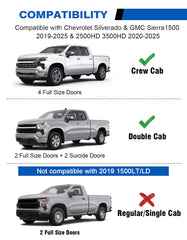 Easy installation with no drilling for a neat, secure cargo area in the truck.