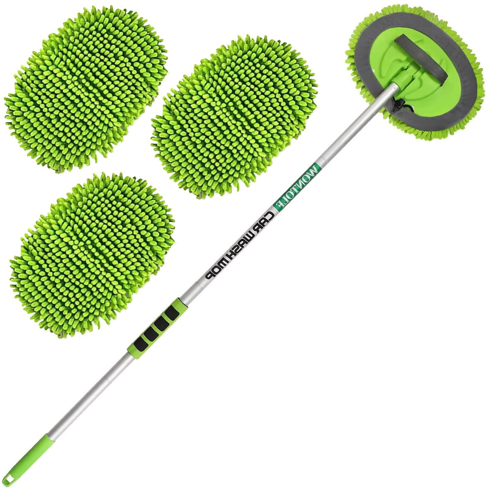 Wontolf 62-inch car wash brush with long handle for easy reach.