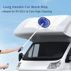 Wontolf chenille microfiber car wash mop for lint-free cleaning