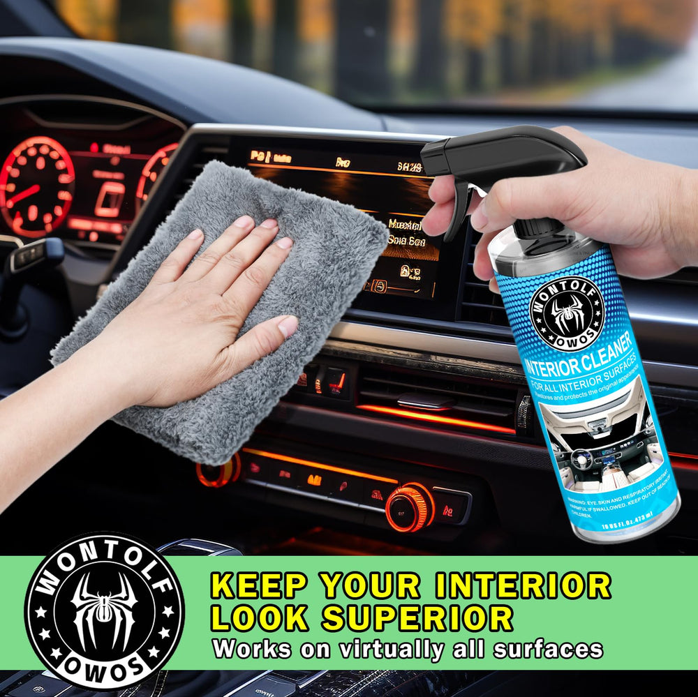 Wontolf Premium Microfiber Mitt for scratch-free washing.