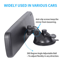 Wontolf suction cup waterproof system ensures steady windshield mounting.