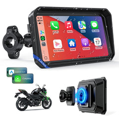 WonVon 6.25-inch CarPlay display for seamless navigation on the move.