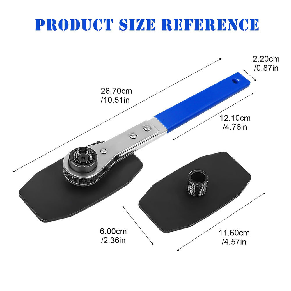 Woodenkitor brake tool showing four-hook system for secure component hold