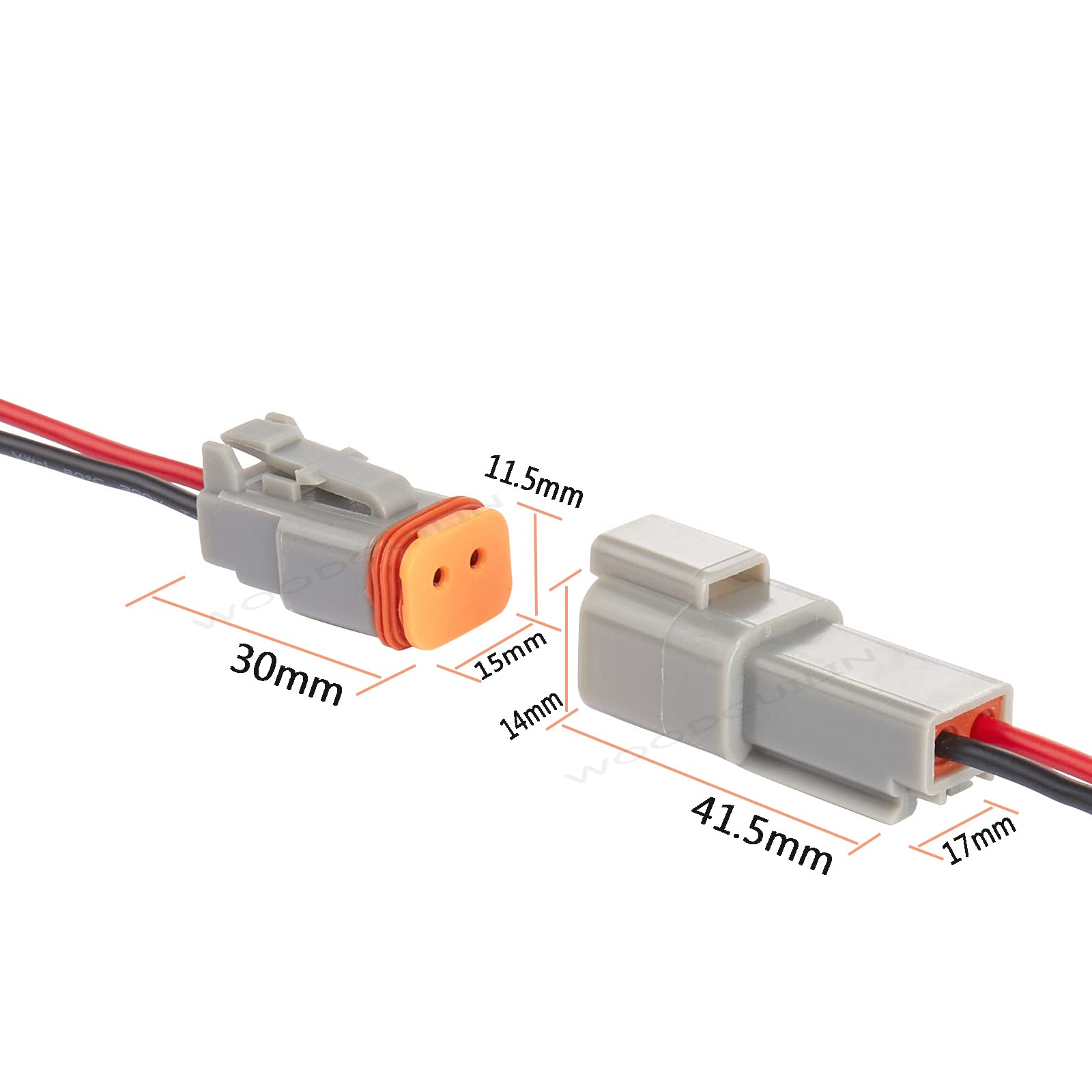 Woodguilin 16AWG copper wire for solid power transfer and durability in builds.