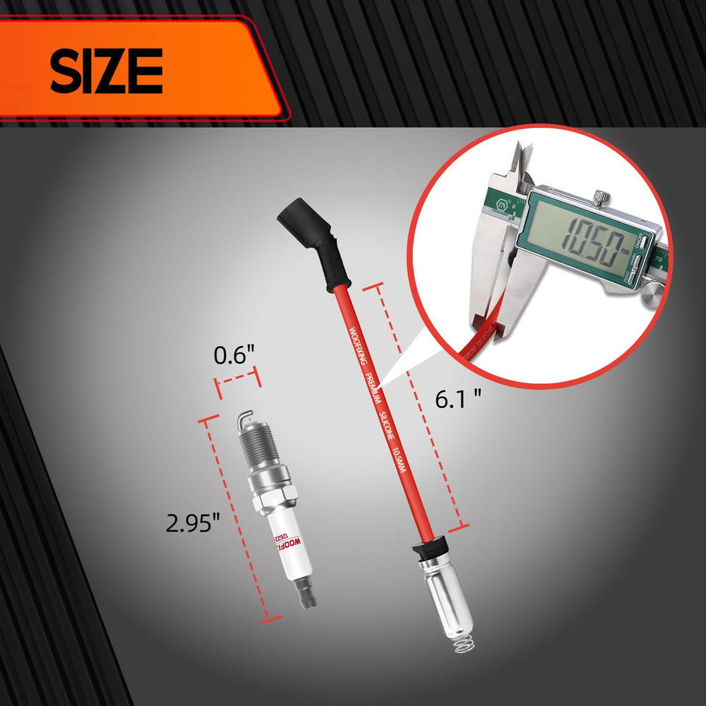 WOOFIXING engine-installation view highlights plug-and-wire integration for easier maintenance.