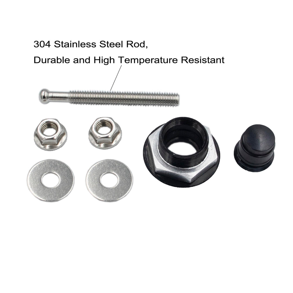 Woopeey universal hood pin stainless rod 1.25 inches for reliable vehicle stabilization
