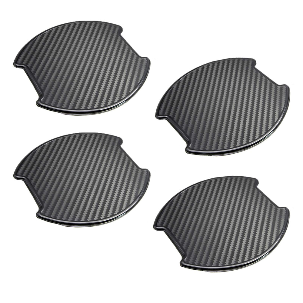 WORCAS car door handle cup protector, front view, universal fit and scratch protection.