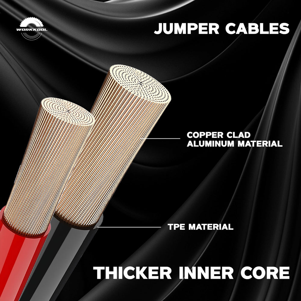 WORKKOOL cables tested for extreme temperatures from -40F to 140F.
