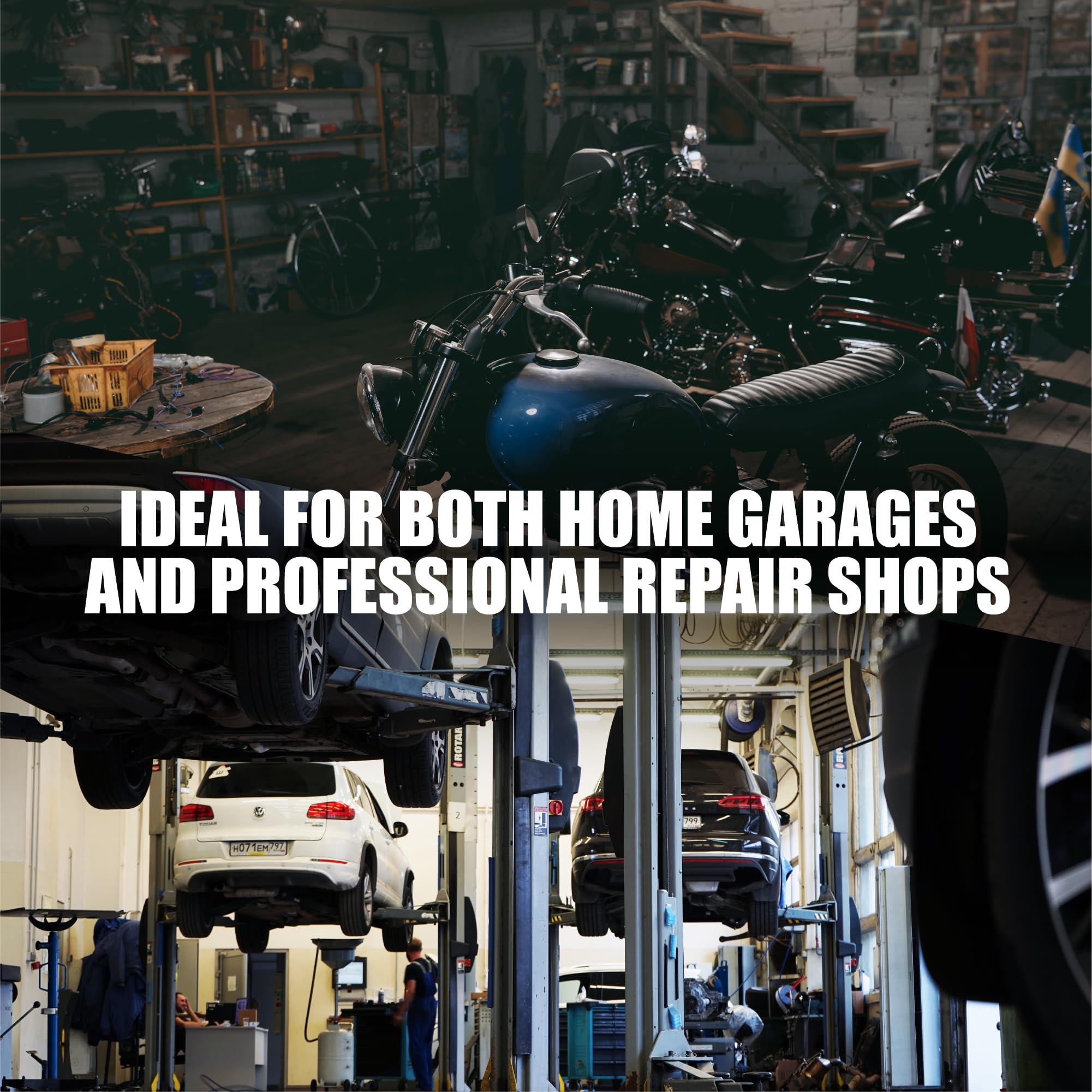 WORKPRO all-in-one oil change set for home garages and shops