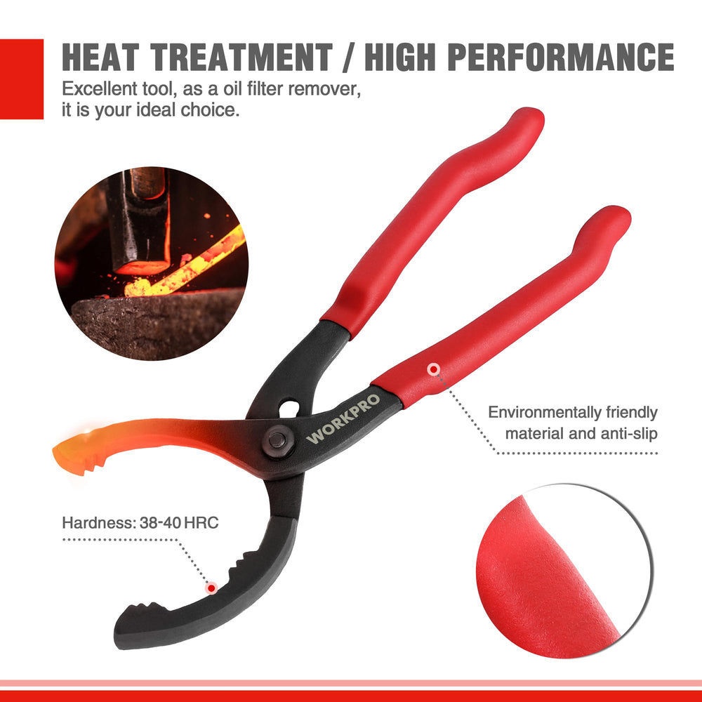 Durable high-carbon-steel construction for heavy-duty use