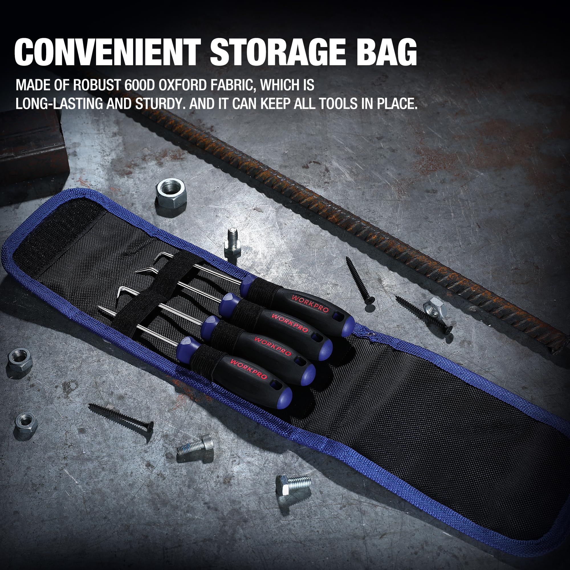 WORKPRO mini pick set suited for small tasks in tight spots