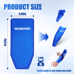 WORKPRO oil filter plier with angled head for hard to reach filters