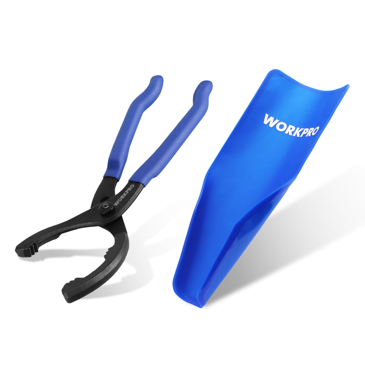 WORKPRO oil filter plier for versatile car maintenance and durability