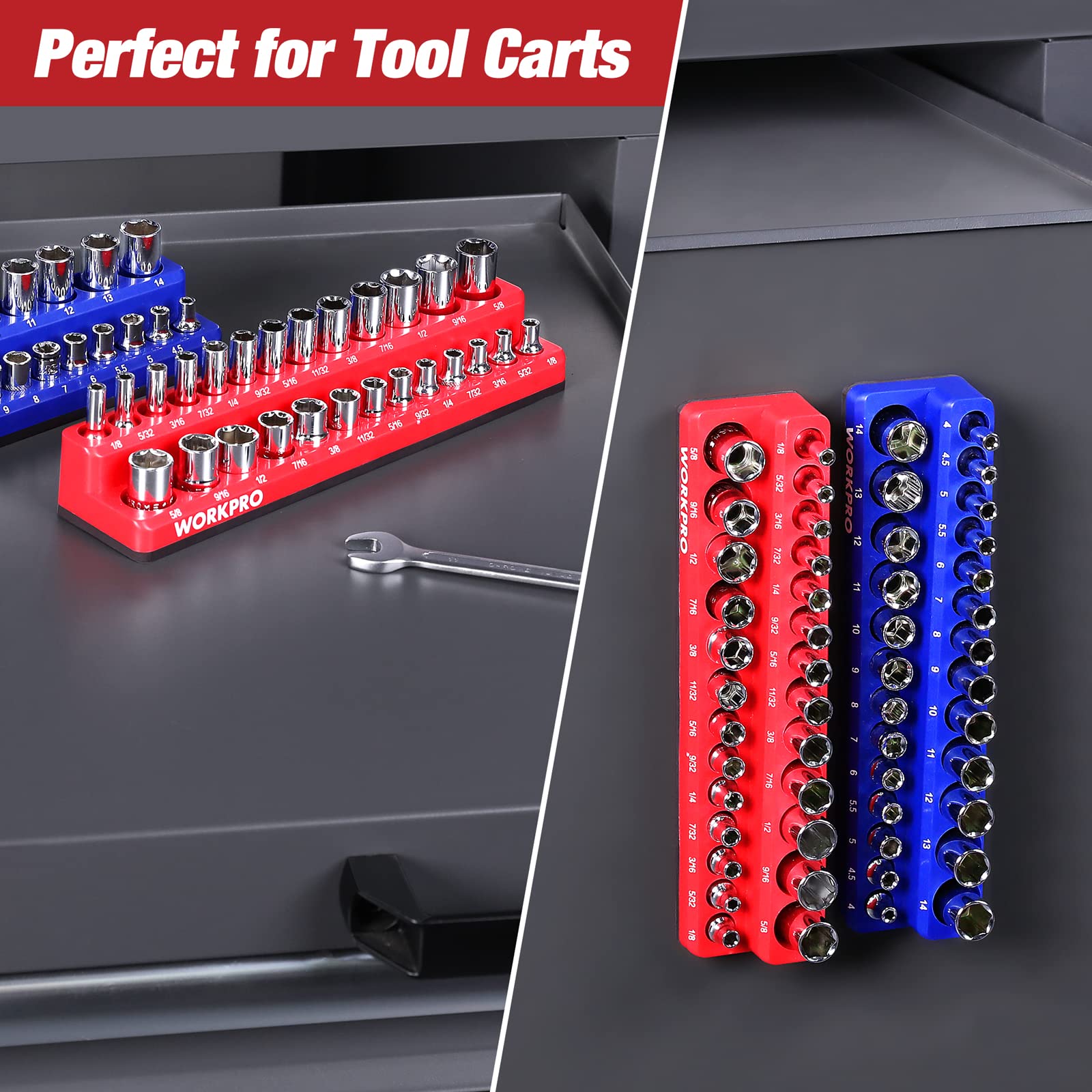 WORKPRO organized tray helps tidy workbench and workflows.